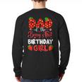 Dad Of The Berry First Birthday Of Girl Strawberry Long Sleeve T-Shirt Back Print