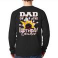Dad Of The Birthday Bowler Kid Bowling Party Long Sleeve T-Shirt Back Print