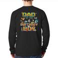Dad Of The Birthday Boy Brainrot Meme Kids Teens Boys Long Sleeve T-Shirt Back Print
