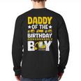 Dad Of The Birthday Boy Construction Theme Party Matching Long Sleeve T-Shirt Back Print