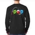 Dad Of The Birthday Boy Birthday Fishing Family Long Sleeve T-Shirt Back Print Dad Of The Birthday Boy Birthday Fishing Family Long Sleeve T-Shirt Back Print
