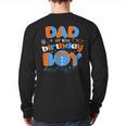Dad Of The Birthday Boy Matching Family Blippy Long Sleeve T-Shirt Back Print Dad Of The Birthday Boy Matching Family Blippy Long Sleeve T-Shirt Back Print