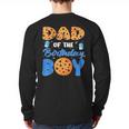 Dad Of The Birthday Boy Milk And Cookies 1 Year Old Long Sleeve T-Shirt Back Print