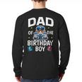 Dad Of The Birthday Boy Police Car Policeman Police Officer Long Sleeve T-Shirt Back Print