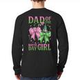 Dad Of The Birthday Girl Coquette Matching Family Party Long Sleeve T-Shirt Back Print