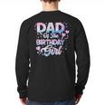 Dad Of The Birthday Girl Kpop Family Matching Party Long Sleeve T-Shirt Back Print