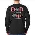Dad Of The Birthday For Girl Winter Onederland 1st Birthday Long Sleeve T-Shirt Back Print Dad Of The Birthday For Girl Winter Onederland 1st Birthday Long Sleeve T-Shirt Back Print