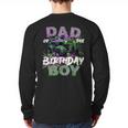 Dad Of The Birthday Monster Truck Family Matching Party Long Sleeve T-Shirt Back Print Dad Of The Birthday Monster Truck Family Matching Party Long Sleeve T-Shirt Back Print