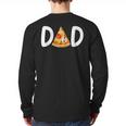Dad Birthday Pizza 1st Birthday Pizza Family Matching Long Sleeve T-Shirt Back Print