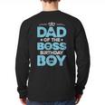 Dad Of The Boss Birthday Party Outfit Like A Boss Daddy Long Sleeve T-Shirt Back Print
