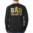 Dad Construction Excavator Kids Matching Family Party Long Sleeve T-Shirt Back Print Dad Construction Excavator Kids Matching Family Party Long Sleeve T-Shirt Back Print