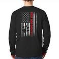 Dad Fathers Day Dog Dad Long Sleeve T-Shirt Back Print Dad Fathers Day Dog Dad Long Sleeve T-Shirt Back Print