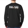 Dad Of Girl Est 2026 Baby Reveal First Father's Day Newborn Long Sleeve T-Shirt Back Print