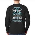 Dad Is My Guardian Angel Missing Memorial Day For Men Women Long Sleeve T-Shirt Back Print