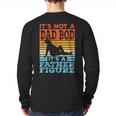 Dad Its Not A Dad BOD Its A Father Figure Graphic Long Sleeve T-Shirt Back Print