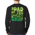 Dad Of The Lucky One Saint Patrick's Day Children Birthday Long Sleeve T-Shirt Back Print