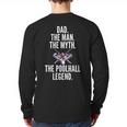 Dad The Man The Myth The Poolhall Legend Pool Billiards Dad Long Sleeve T-Shirt Back Print Dad The Man The Myth The Poolhall Legend Pool Billiards Dad Long Sleeve T-Shirt Back Print