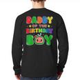 Dad And Mom Daddy Of The Birthday Boy Tee Melon Family Party Long Sleeve T-Shirt Back Print