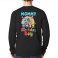 Dad And Mom Mommy Of The Birthday Boy Family Party Decor Long Sleeve T-Shirt Back Print
