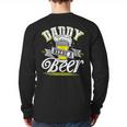 Dad Needs A Beer Button Up Shirts Beer Drinking Lover Long Sleeve T-Shirt Back Print Dad Needs A Beer Button Up Shirts Beer Drinking Lover Long Sleeve T-Shirt Back Print