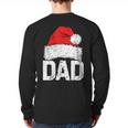 Dad Santa Christmas Family Matching Pajamas Papa Xmas Father Short Sleeve Long Sleeve T-Shirt Back Print Dad Santa Christmas Family Matching Pajamas Papa Xmas Father Short Sleeve Long Sleeve T-Shirt Back Print