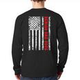 Dad Senior 2026 Proud Dad Of A Class Of 2026 Graduate Flag Long Sleeve T-Shirt Back Print