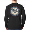 Dad Tax Making Sure Its Not Poison Department Fathers Day Long Sleeve T-Shirt Back Print Dad Tax Making Sure Its Not Poison Department Fathers Day Long Sleeve T-Shirt Back Print