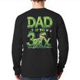 Dad Of The Three Rex Birthday Boy Dinosaur Family Matching Long Sleeve T-Shirt Back Print Dad Of The Three Rex Birthday Boy Dinosaur Family Matching Long Sleeve T-Shirt Back Print