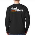 Dad-Vibes Forever Father Retro Vintage Long Sleeve T-Shirt Back Print