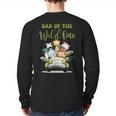 Dad Of The Wild One 1st Birthday Safari Family Matching Long Sleeve T-Shirt Back Print