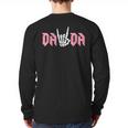 Dada Of The Bad Two The Bone Birthday 2 Years Old Birthday Long Sleeve T-Shirt Back Print