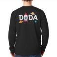 Dada Of The Birthday Boy Space Astronaut 1st Birthday Family Long Sleeve T-Shirt Back Print Dada Of The Birthday Boy Space Astronaut 1st Birthday Family Long Sleeve T-Shirt Back Print