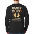 Daddy 2026 Loading Baby Announcement Expecting Dad To Be Long Sleeve T-Shirt Back Print