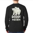 Daddy Bear And Cub Polar Bear Long Sleeve T-Shirt Back Print