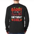 Daddy Of The Berry First Birthday Of Girl Strawberry Long Sleeve T-Shirt Back Print