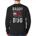 Daddy Bug Ladybug Lover Cute Dad Small Long Sleeve T-Shirt Back Print