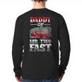 Daddy Of Mr Two Fast Two Fast 2 Curious 2nd Birthday Long Sleeve T-Shirt Back Print