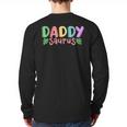 Daddy Saurus Kids Dinosaur Birthday Party Family Matching Long Sleeve T-Shirt Back Print