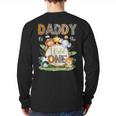 Daddy Of The Wild One 1St Birthday Kids Safari Jungle Long Sleeve T-Shirt Back Print