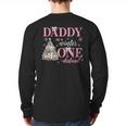 Daddy In a Winter Onederland Birthday Girl Christmas Tree Long Sleeve T-Shirt Back Print