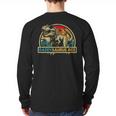 Daddysaurus Rex Dinosaur Daddy Saurus Rex Family Matching Long Sleeve T-Shirt Back Print Daddysaurus Rex Dinosaur Daddy Saurus Rex Family Matching Long Sleeve T-Shirt Back Print