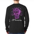 My Dads Fight Is My Fight Immune ITP Awareness Long Sleeve T-Shirt Back Print My Dads Fight Is My Fight Immune ITP Awareness Long Sleeve T-Shirt Back Print