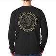 Disney Hercules Father's Day Zeus This Dad Is A True Hero Long Sleeve T-Shirt Back Print