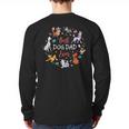 Disney Pet Parent Father’s Day Disney Dogs Best Dog Dad Ever Long Sleeve T-Shirt Back Print