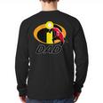 Disney And Pixar's The Incredibles Mr Incredible Dad Family Long Sleeve T-Shirt Back Print