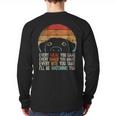 Dog Lover Dog Humor Dog Mom Dog Dad Long Sleeve T-Shirt Back Print