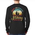 Father Daughter Fishing Partner For Life Retro Matching Dad Long Sleeve T-Shirt Back Print