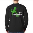Father's Day Idea Daddysaurus Rex T-Shirt Long Sleeve T-Shirt Back Print Father's Day Idea Daddysaurus Rex T-Shirt Long Sleeve T-Shirt Back Print
