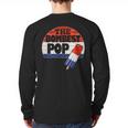 Fathers Day Shirt Cool Dad Bombest Pop Retro 80s Dad Long Sleeve T-Shirt Back Print Fathers Day Shirt Cool Dad Bombest Pop Retro 80s Dad Long Sleeve T-Shirt Back Print