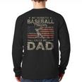 My Favorite Baseball Player Calls Me Dad Father's Day Long Sleeve T-Shirt Back Print My Favorite Baseball Player Calls Me Dad Father's Day Long Sleeve T-Shirt Back Print